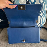 Chanel Boy Bag blue